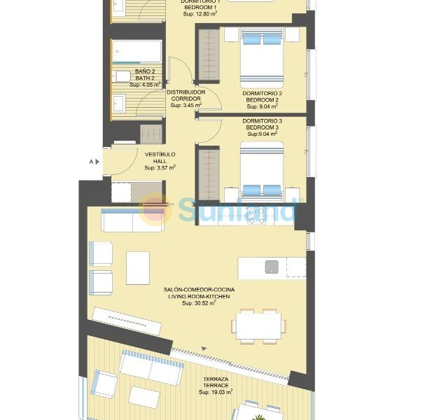 Neubau - Apartment - Orihuela Costa - Campoamor