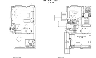 Resale - Townhouse - Ciudad Quesada - 