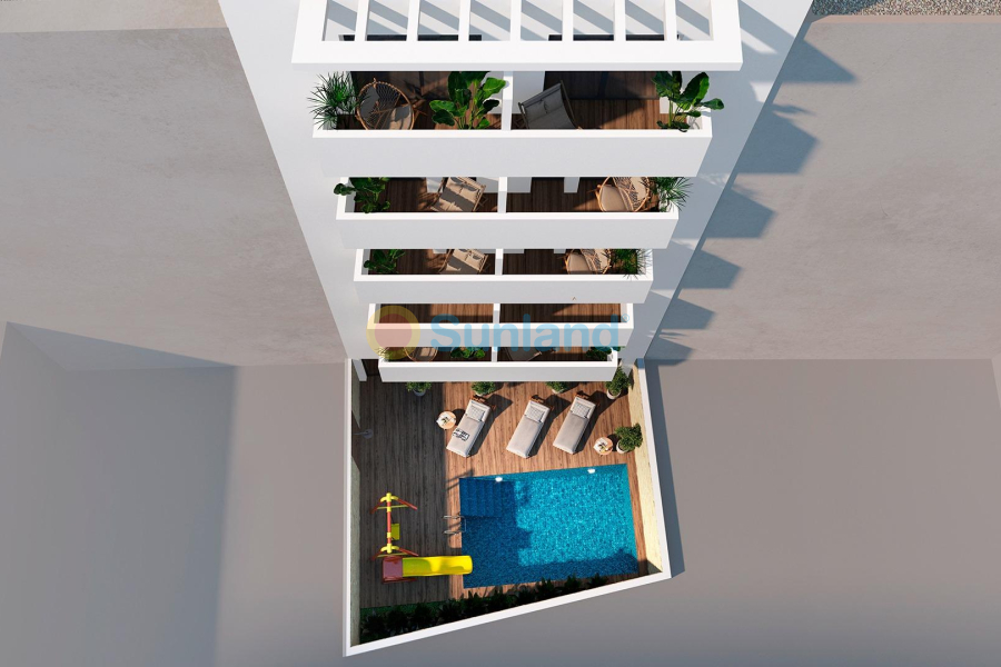 Ny bygg - Ground floor apartment - Torrevieja - Playa de El Cura