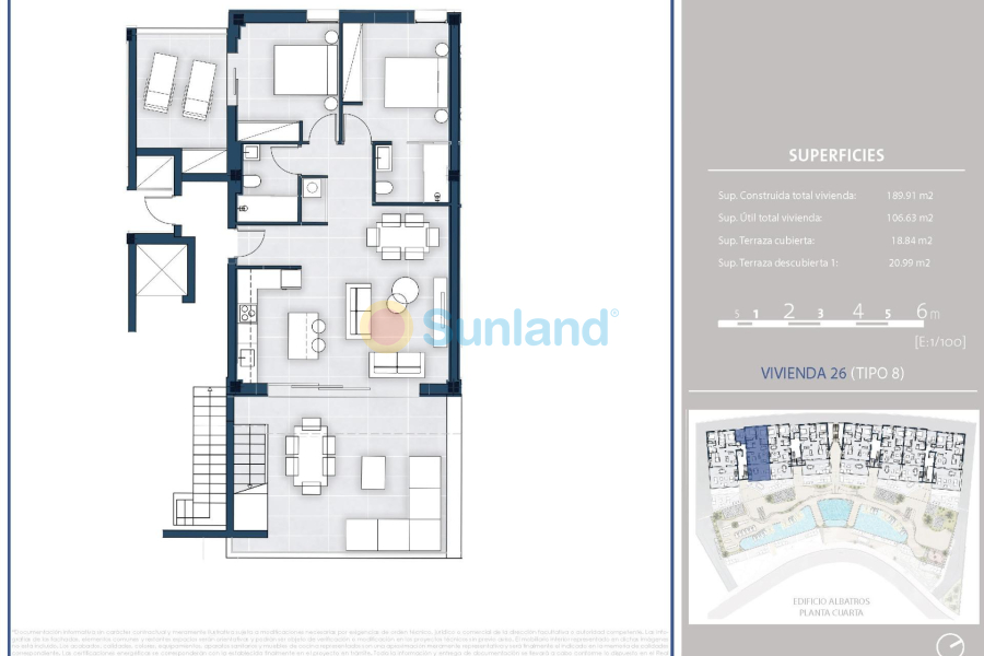 New Build - Penthouse - Arenal d´en Castell - pueblo