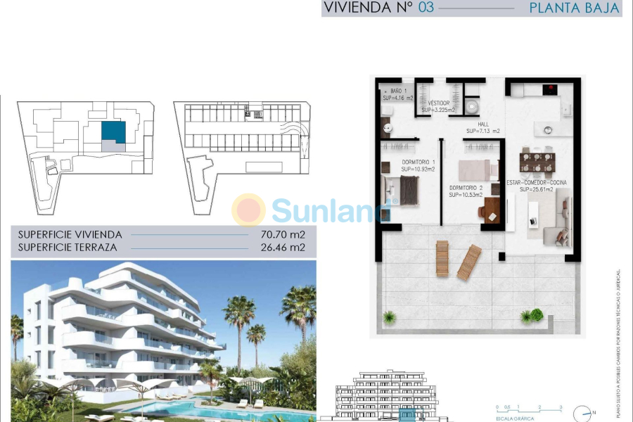 Ny bygg - Ground floor apartment - Pilar de la Horadada - Mil Palmeras