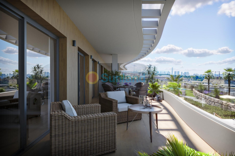 Ny bygg - Ground floor apartment - Finestrat - Campana garden