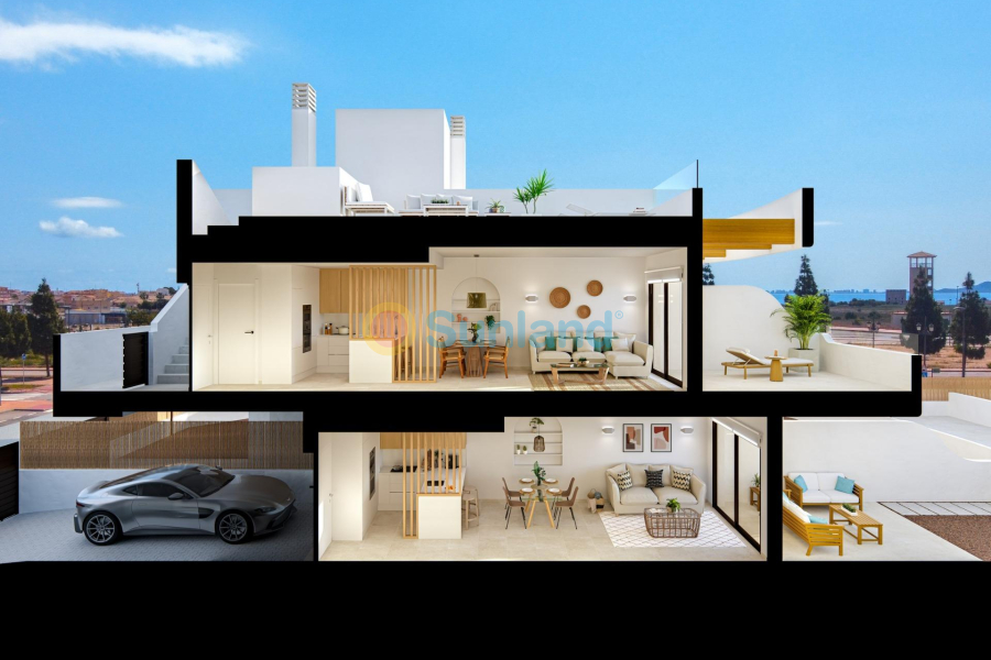 Nueva construcción  - Apartamento - Los Alcázares - Serena Golf