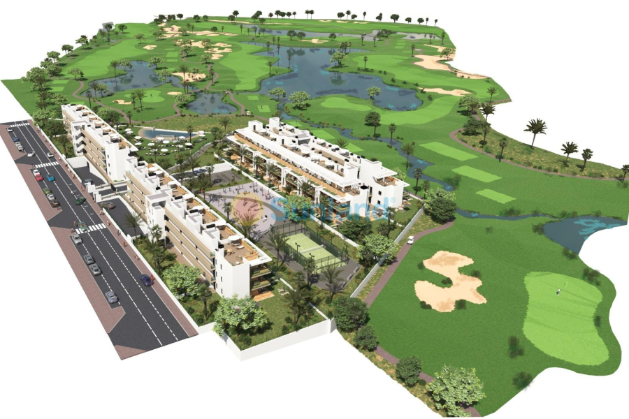 New Build - Apartment - Los Alcázares - Serena Golf