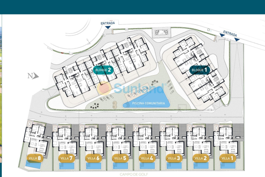 Новостройка - Пентхаус - Los Alcázares - Serena Golf