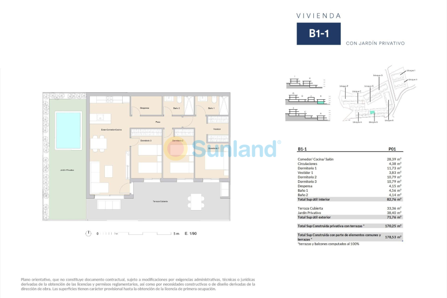 Ny bygg - Ground floor apartment - Alfas del Pi - Alfaz del Sol