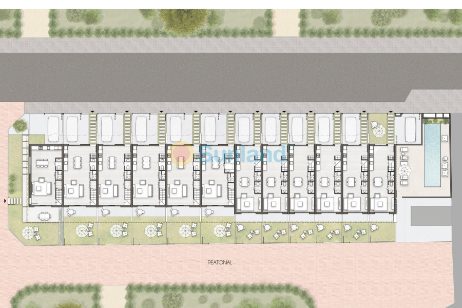 New Build - Town House - Orihuela costa - pueblo