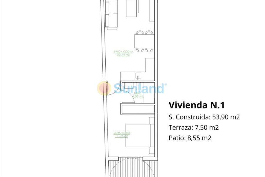 Nueva construcción  - Bungalow - San Pedro del Pinatar - Los antolinos