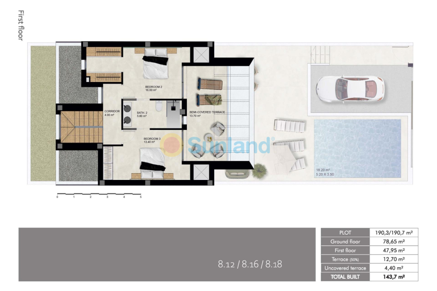 Ny bygg - Town House - Dolores - Sector 3