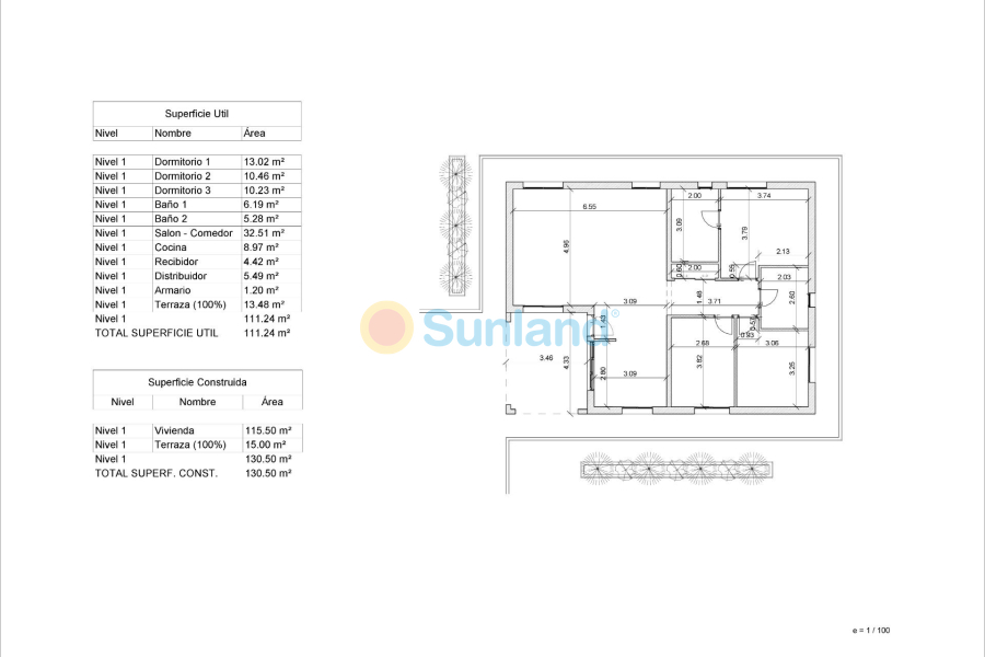 New Build - Villa - Pinoso - Lel