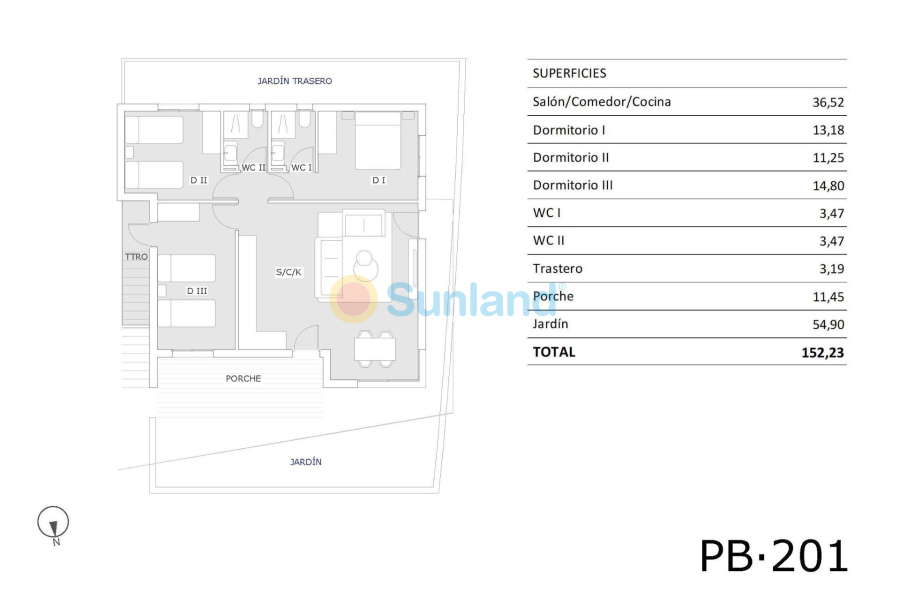 Ny bygg - Ground Floor Bungalow - San Miguel De Salinas - Pueblo