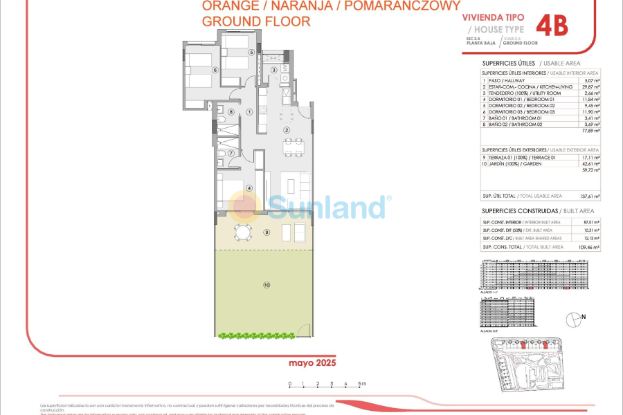 New Build - Ground floor apartment - Torrevieja - Punta Prima