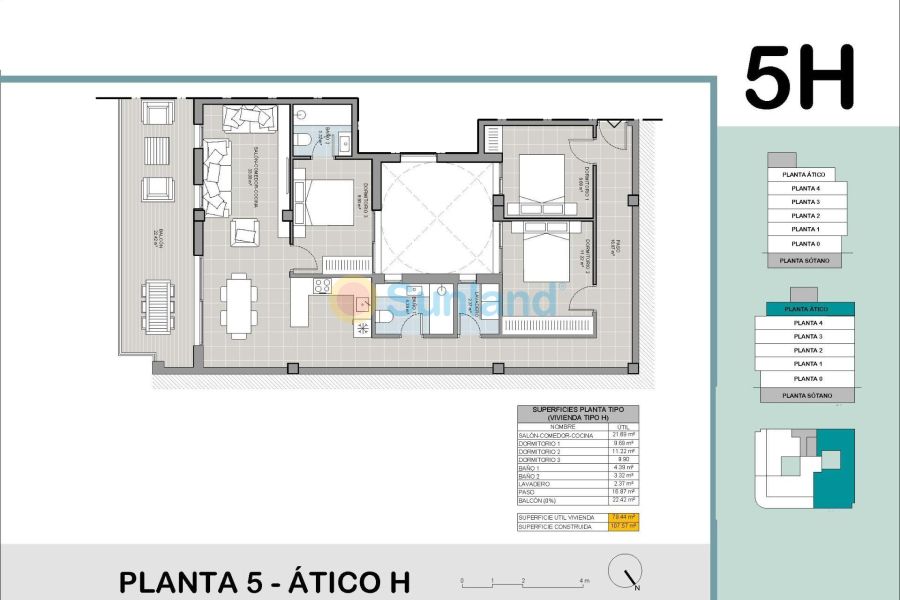Ny bygg - Takvåning - Torrevieja - El acequión