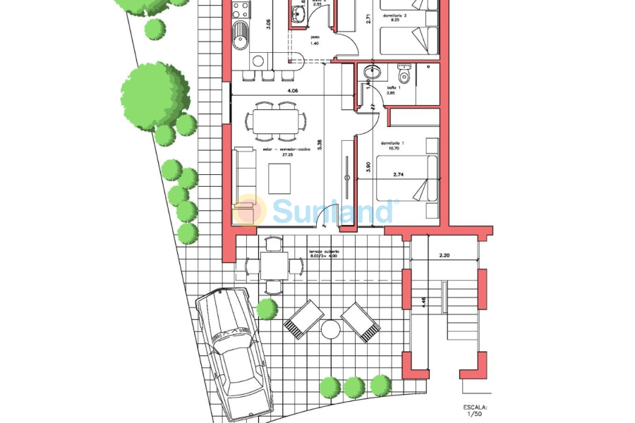 New Build - Ground Floor Bungalow - Fuente Alamo - La Pinilla
