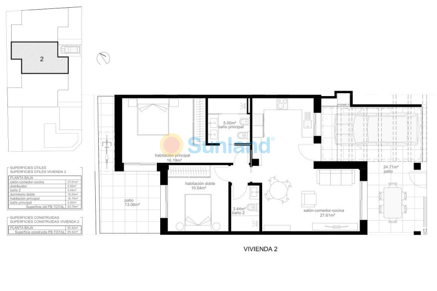 New Build - Bungalow - Orihuela costa - Pilar De La Horadada