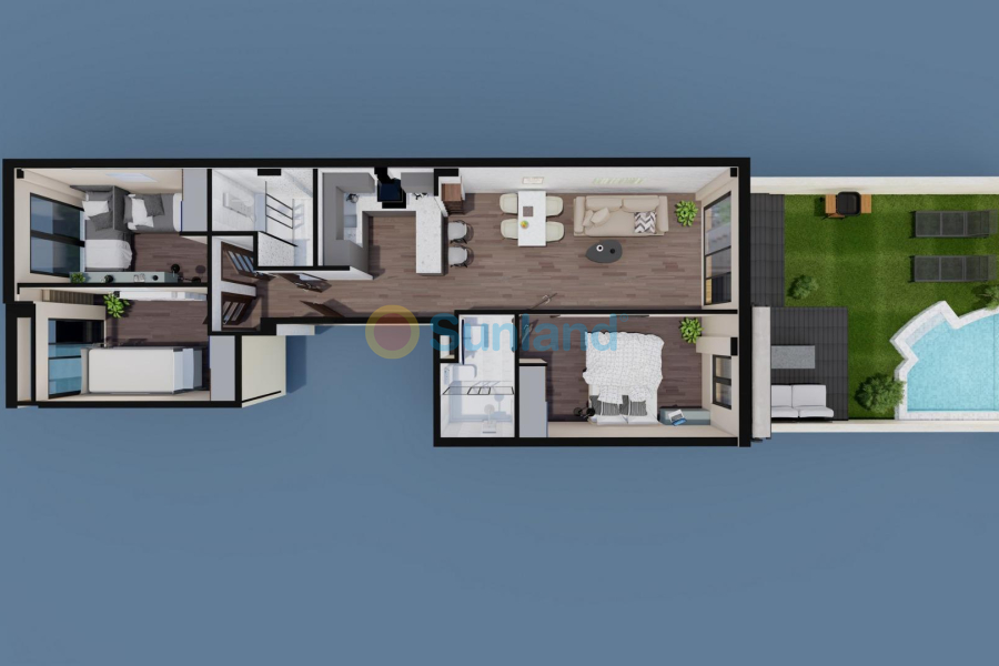 New Build - Apartment - Orihuela costa - pueblo
