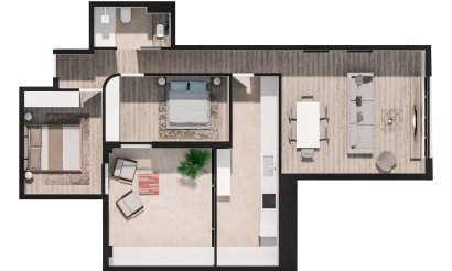 Ny bygg - Apartment - Flat - Guardamar del Segura