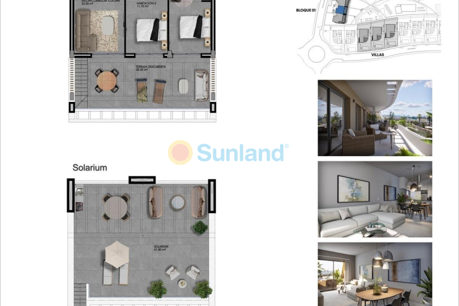 Ny bygg - Toppleilighet - Finestrat - Campana garden