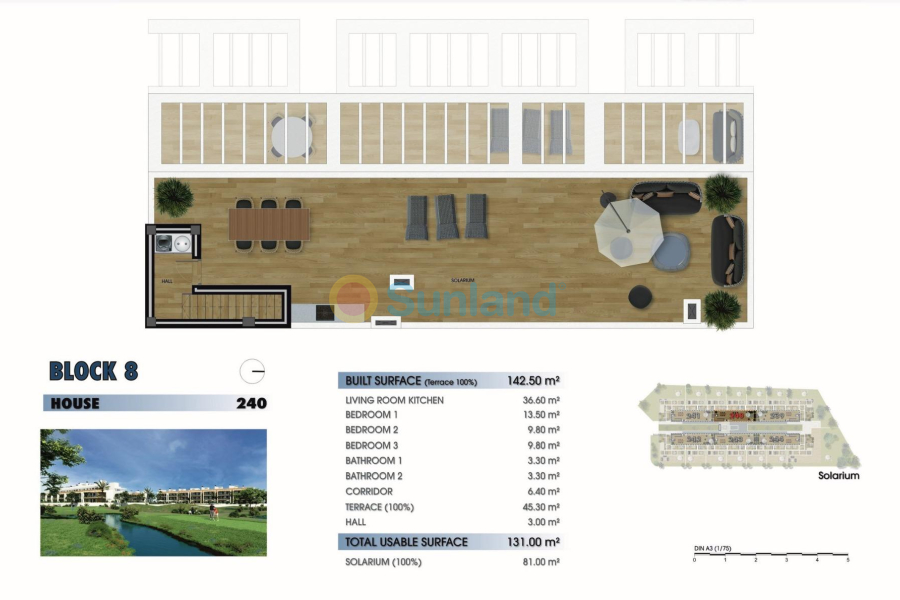 Ny bygg - Toppleilighet - Los Alcázares - Serena Golf