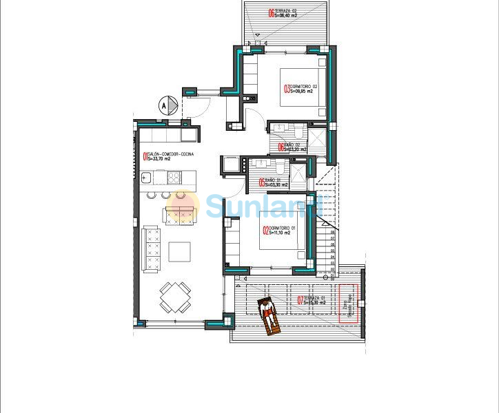 Ny bygg - Ático - Torrevieja - Aguas Nuevas