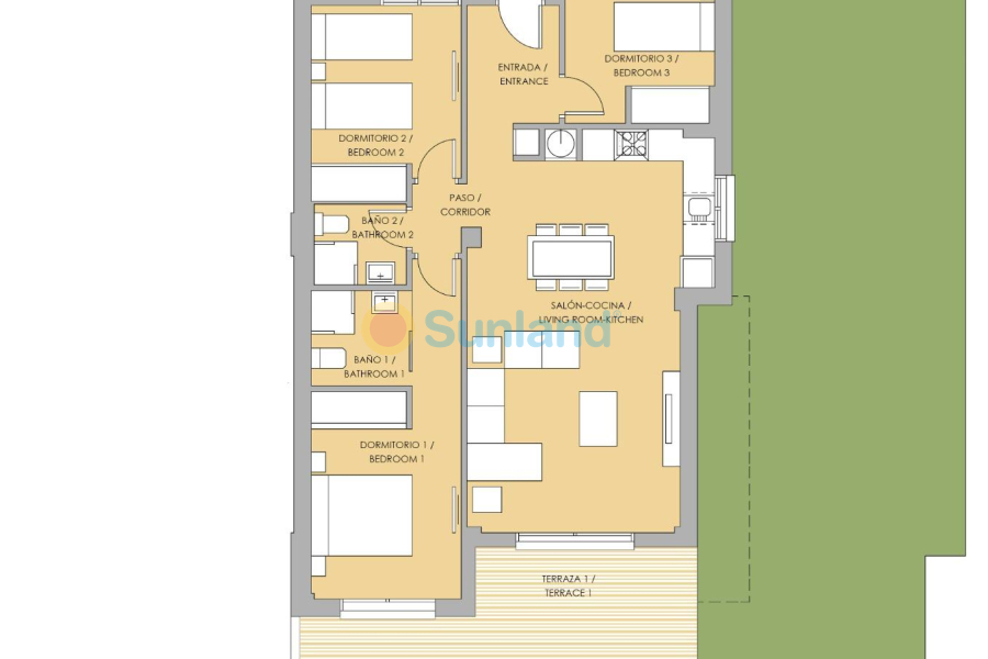 Nueva construcción  - Bungalow - Orihuela - Vistabella Golf