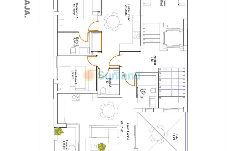 Nueva construcción  - Apartamento - Guardamar del Segura - Pueblo