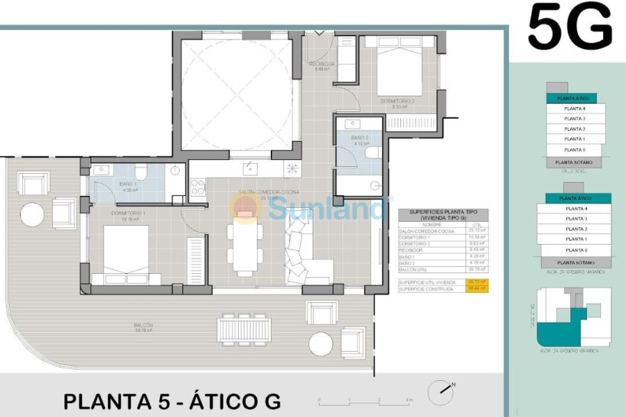 Ny bygg - Takvåning - Torrevieja - El acequión