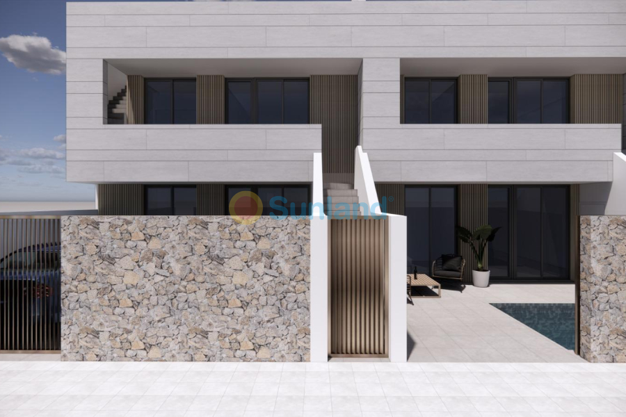 Новостройка - Ground Floor Bungalow - Santiago de la Ribera