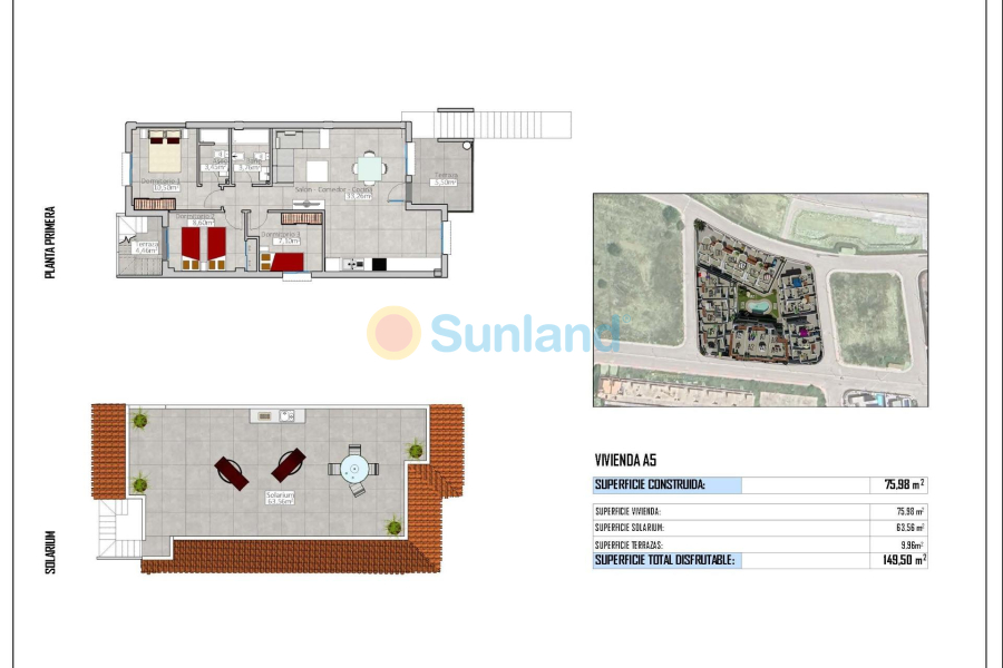 New Build - Top Floor Bungalow - Cox - San Fernando