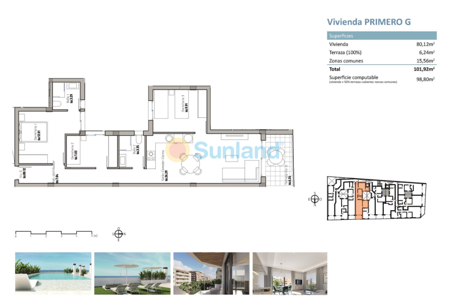 New Build - Apartment - Guardamar del Segura - Pueblo