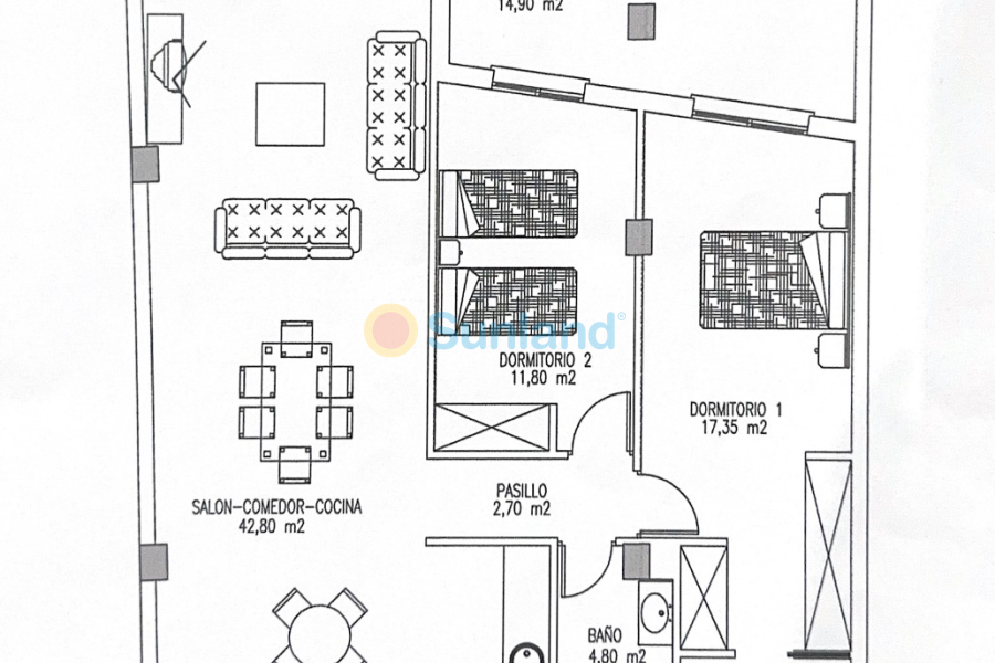 Använda fastigheter - Lägenhet - Torrevieja - Centro