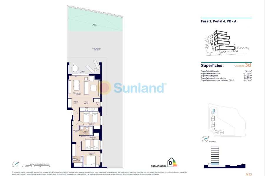 New Build - Ground floor apartment - ALICANTE - PAU 1
