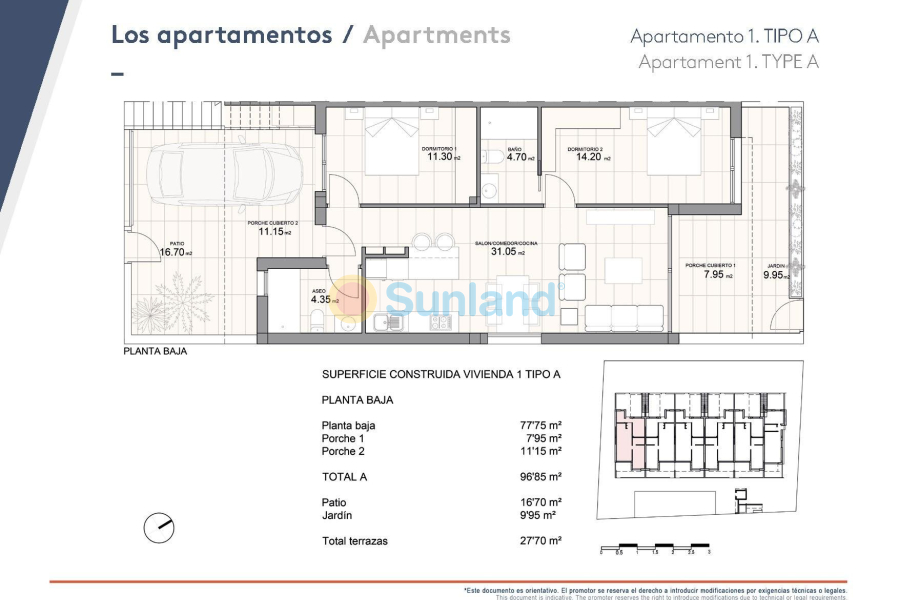 New Build - Bungalow - Pilar de la Horadada - Zona Pueblo