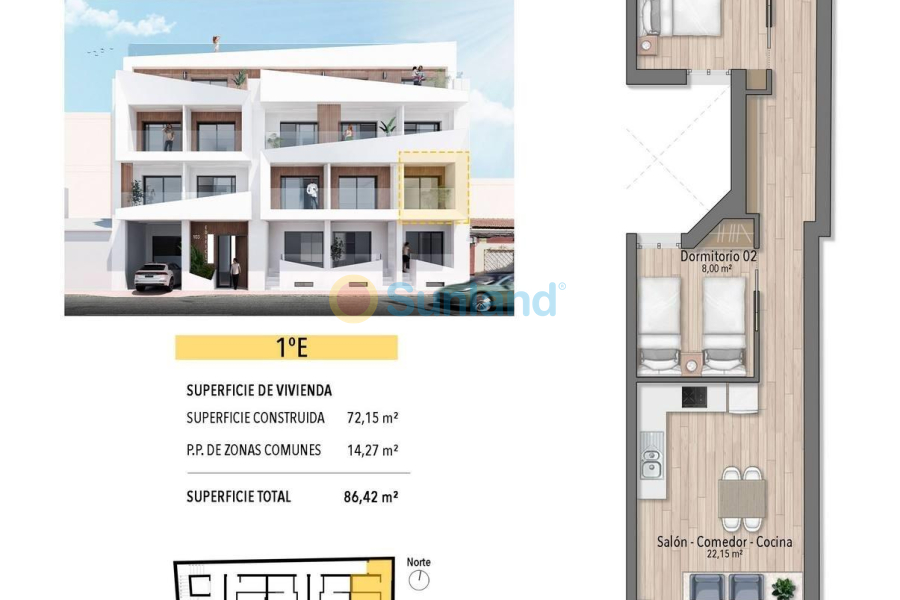 Nueva construcción  - Apartamento - Torrevieja - Playa del Cura