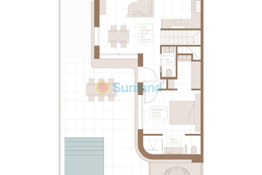 Ny bygg - Semidetached - Daya Nueva - pueblo