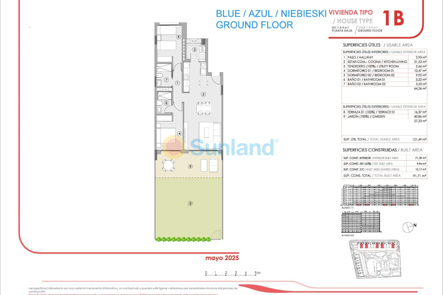 Ny bygg - Ground floor apartment - Torrevieja - Punta Prima