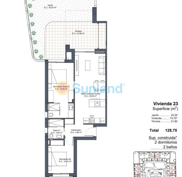 Ny bygg - Ground Floor Bungalow - Ciudad Quesada - Lo Marabu