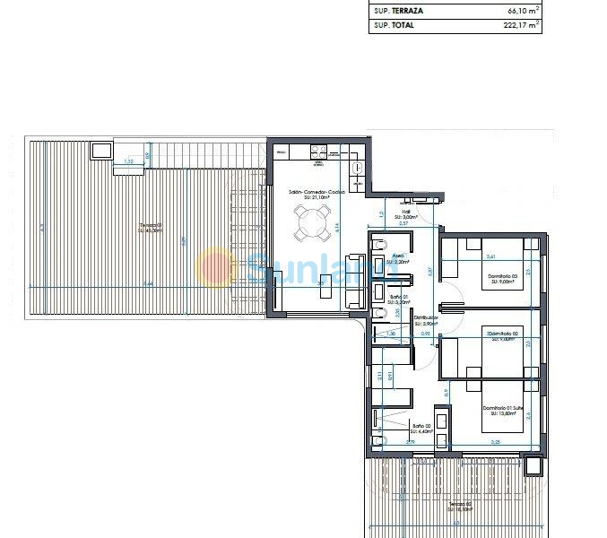 Ny bygg - Toppleilighet - Guardamar del Segura - Camino del Puerto