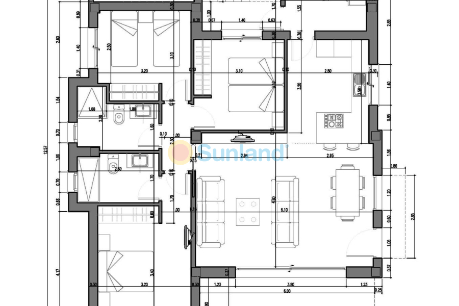 Ny bygg - Villa - Rafal - polideportivo