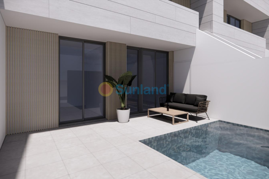 Новостройка - Ground Floor Bungalow - Santiago de la Ribera