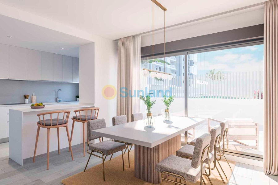 New Build - Ground floor apartment - ALICANTE - PAU 1