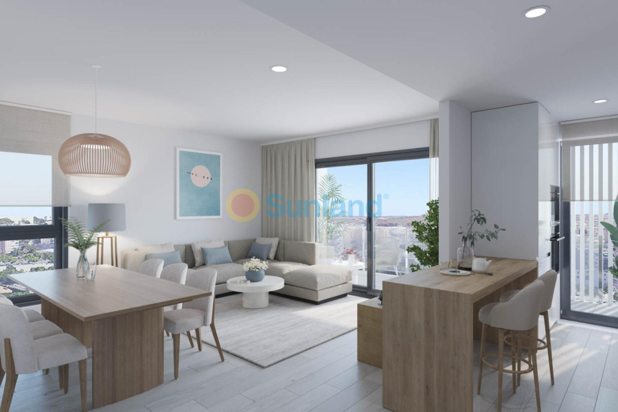 Nueva construcción  - Apartamento - ALICANTE - San Agustín-PAU 2