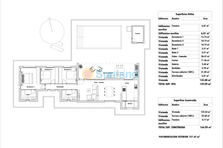 Ny bygg - Villa - Aspe - Poligono 19