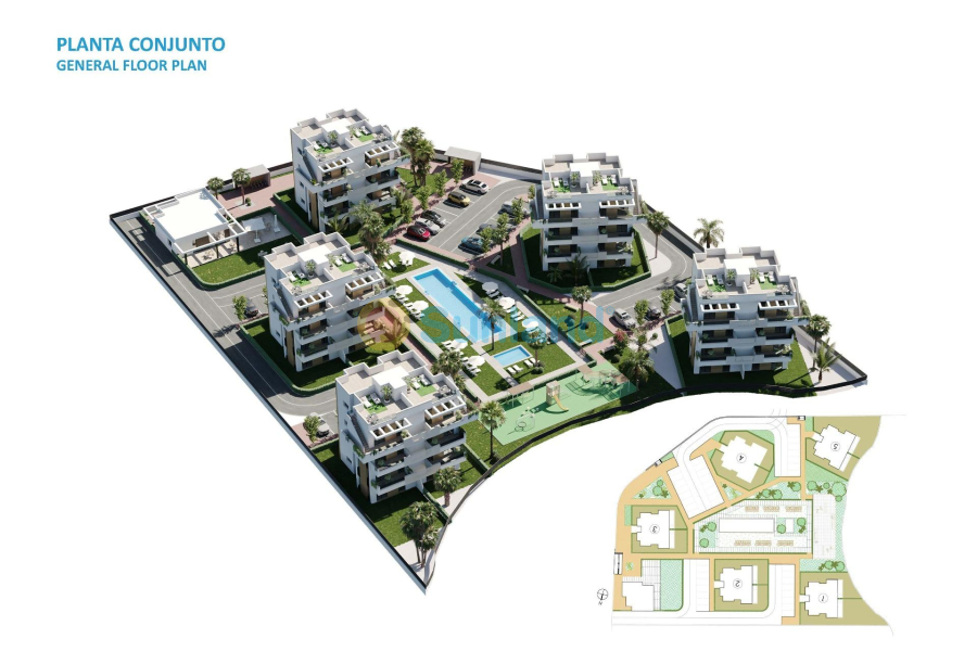 Ny bygg - Ground floor apartment - Torre Pacheco - Santa Rosalia Lake And Life Resort