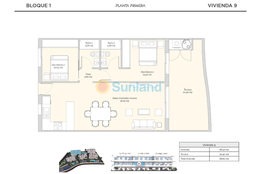 Nueva construcción  - Apartamento - Finestrat - Golf Piug Campana