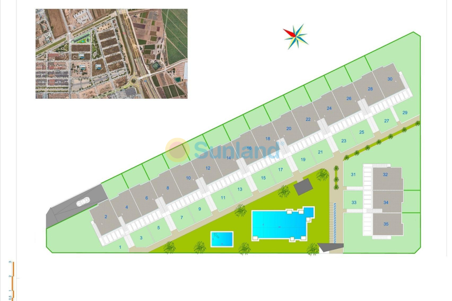 New Build - Semidetached - Orihuela costa - pueblo