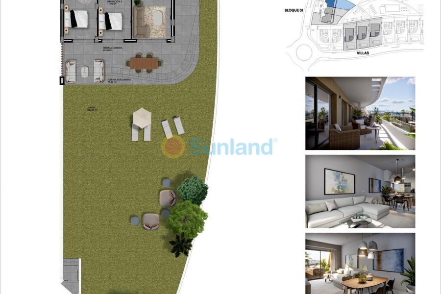 Ny bygg - Ground floor apartment - Finestrat - Campana garden