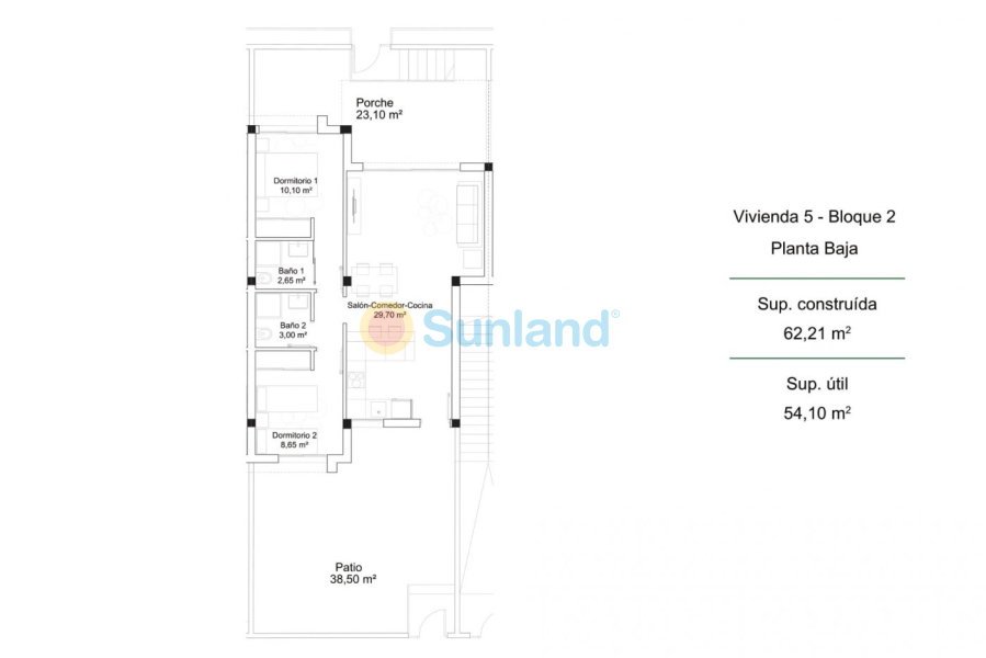 Ny bygg - Bungalow - Orihuela Costa - PAU 26