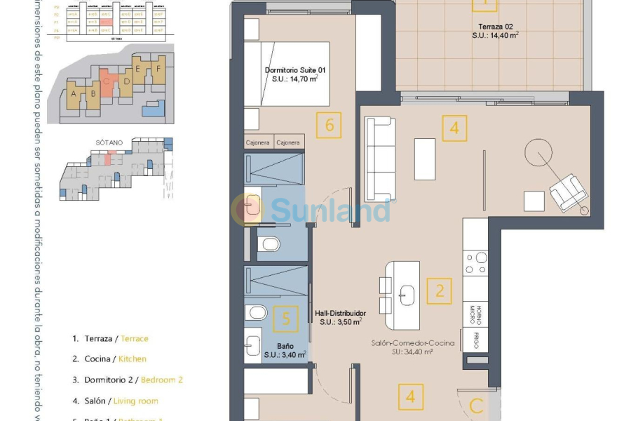 Ny bygg - Leilighet - Los Alcázares - Serena Golf