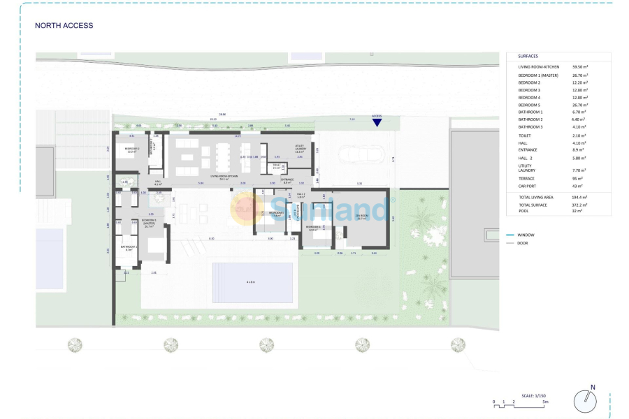 Ny bygg - Villa - BAÑOS Y MENDIGO - Altaona golf and country village